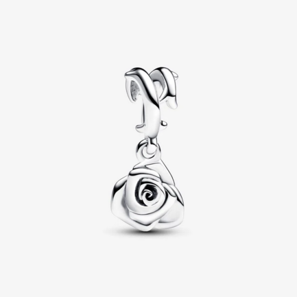 Blhende Rose Charm